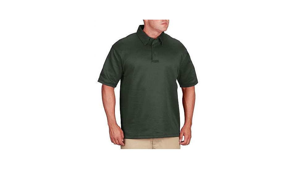 Propper I.C.E. Performance Short Sleeve Polo - Mens, Dark Green, L, F534172311L