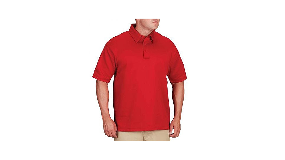 Propper I.C.E. Performance Short Sleeve Polo - Mens, Red, 3XL, F5341726003XL