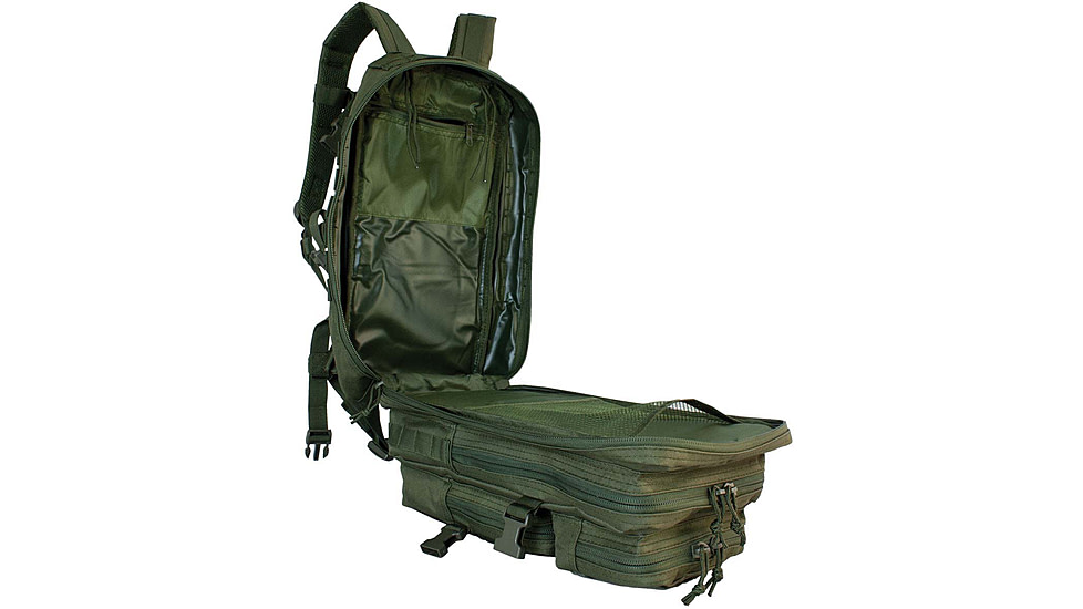 Red Rock Outdoor Gear Assault Pack, Olive Drab, 80126OD