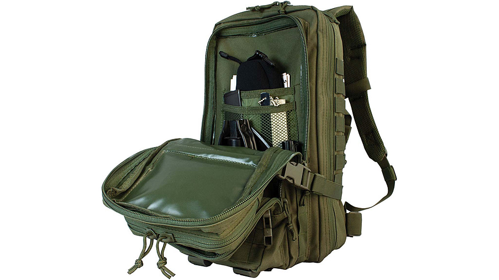 Red Rock Outdoor Gear Assault Pack, Olive Drab, 80126OD