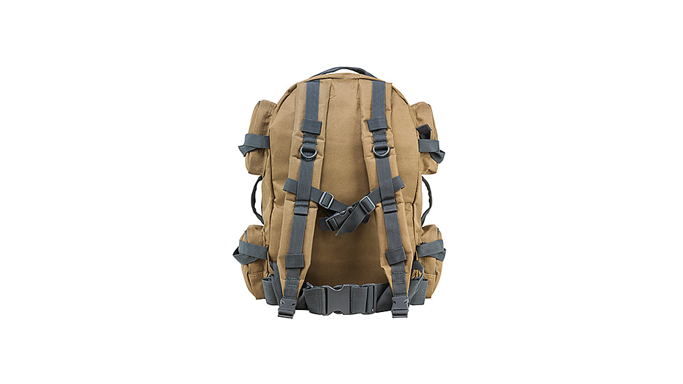 VISM Tactical Backpack, Tan w/Urban Gray Trim CBTU2911
