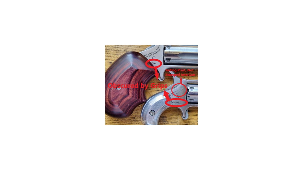 NAA Mini-Revolvers With Caliber Marking Issues