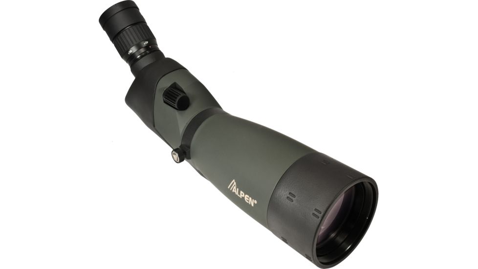 Alpen 2060x80mm Waterproof Spotting Scope w/Tripod, Travel Case 4.3