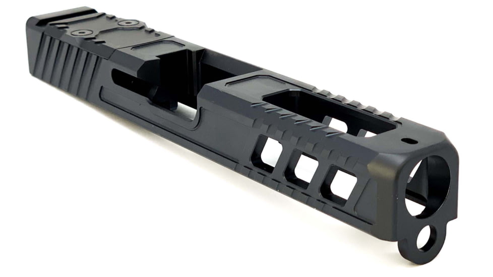 Alpha Shooting Sports Marksman V4 Slide for Gen3 for Glock G21 - DLC, Black, G21MarkV4DLC