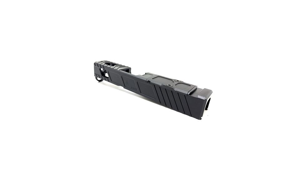 Alpha Shooting Sports Marksman V4 Slide, Glock 26, 9mm, 6.5 inch, QPQ Nitride Treated, Black G26MARKV4NIT