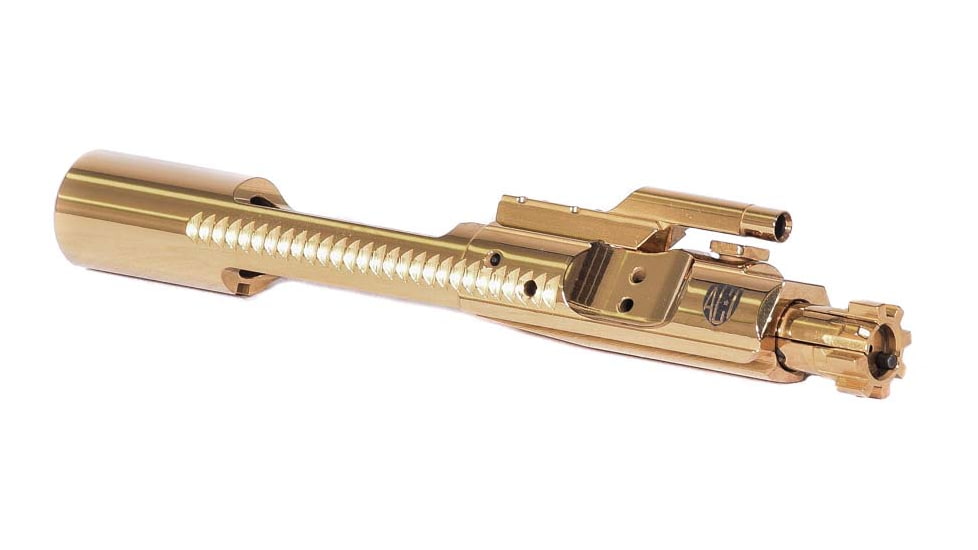 Andro Corp Industries AR-15/M16 TiN Gold BCG, Polished, Gold, BCGM16TING