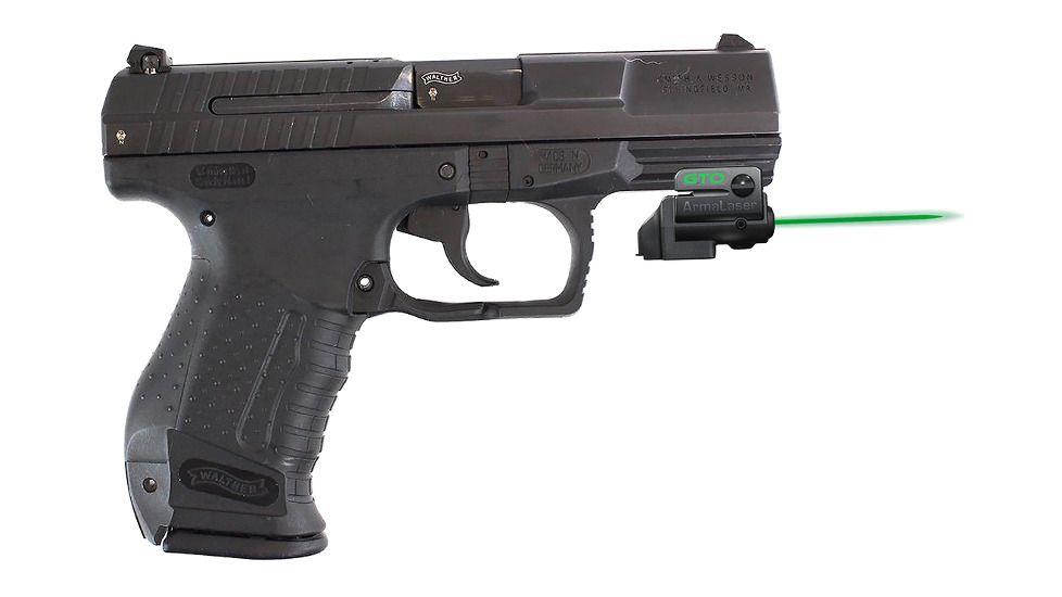 ArmaLaser GTO/FLX Finger Touch Green Laser Sight for Walther Handguns