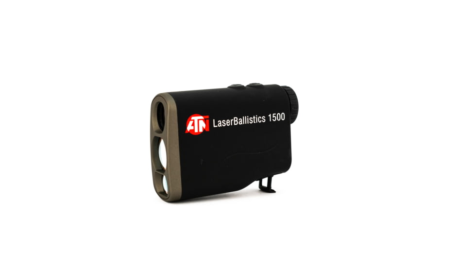 ATN Laser Ballistics 1500 Rangefinder w/ Bluetooth, Ballistic Calculator and Shooting Solutions App, Black, LBLRF1500B
