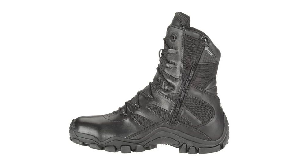 bates delta 8 side zip boots