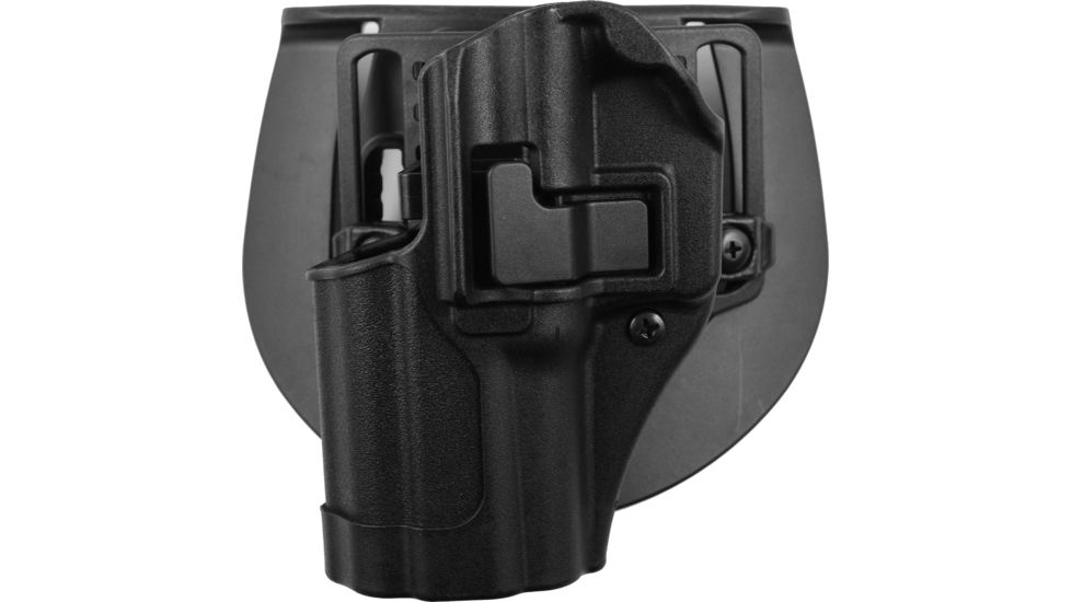 Blackhawk Serpa CQC Concealment Holster with Matte Finish w/Belt Loop and Paddle, Black, Left Hand, Springfield XD, 410507BK-L