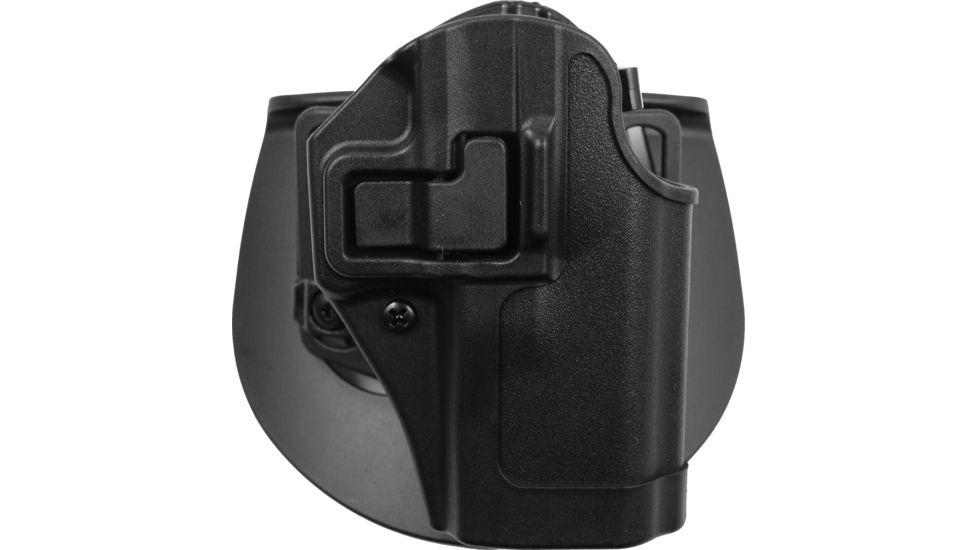 Blackhawk Serpa CQC Concealment Holster with Matte Finish w/Belt Loop and Paddle, Black, Right Hand, Taurus 24/7, 410529BK-R