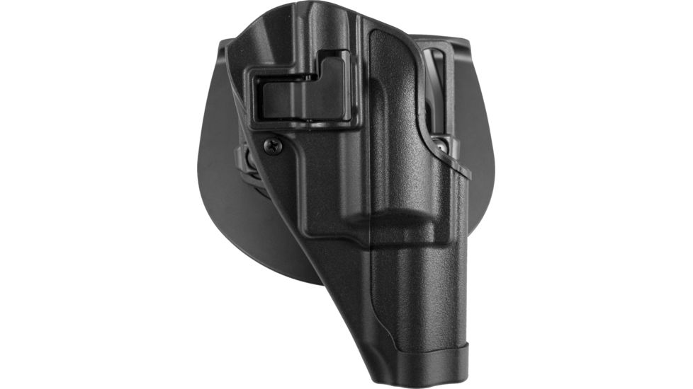 Blackhawk Serpa CQC Concealment Holster with Matte Finish w/Belt Loop and Paddle, Black, Right Hand, Taurus Judge, 410540BK-R