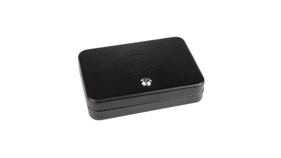 Bulldog Cases & Vaults Personal Safe With Key Lock And Security Cable