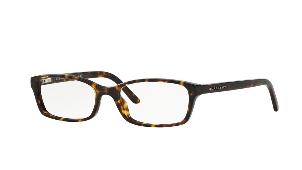 Burberry BE 2073 Eyeglasses Styles Havana Frame w/Non-Rx 51 mm Diameter Lenses, 3002-5116