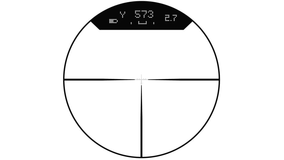 Burris Veracity PH 4-20x50mm Reticlescope, 30mm Tube, First Focal Plane, Rapid Cross MOA Reticle, Black, 200203