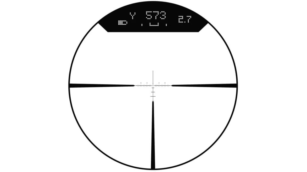 Burris Veracity PH 4-20x50mm Reticlescope, 30mm Tube, First Focal Plane, Rapid Cross MOA Reticle, Black, 200203