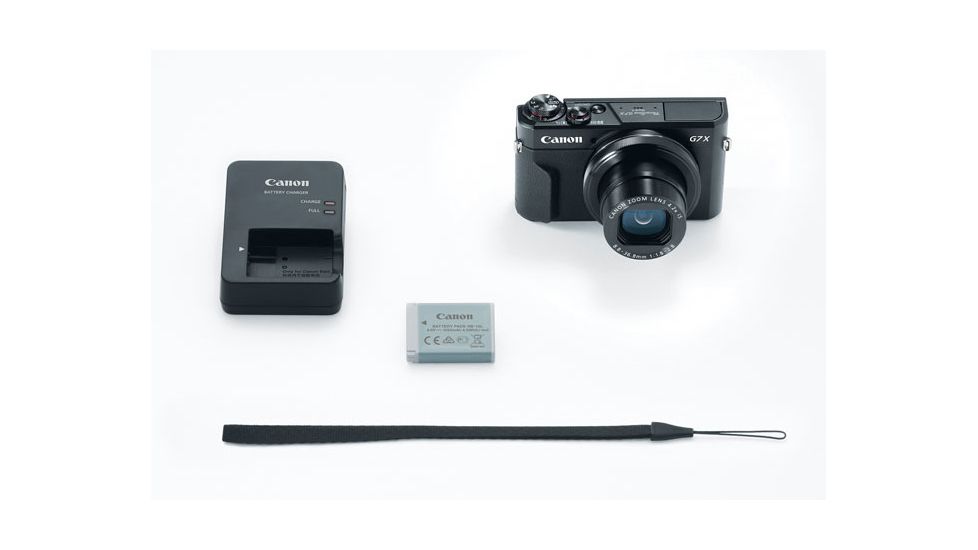 Canon PowerShot G7 X Mark II Digital Camera Kit, Black 1066C001