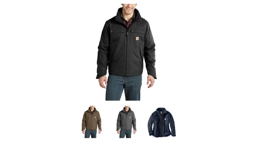 Carhartt Quick Duck Jefferson Traditional Jacket - Men's, Black, Canyon Brown, Charcoal, Navy