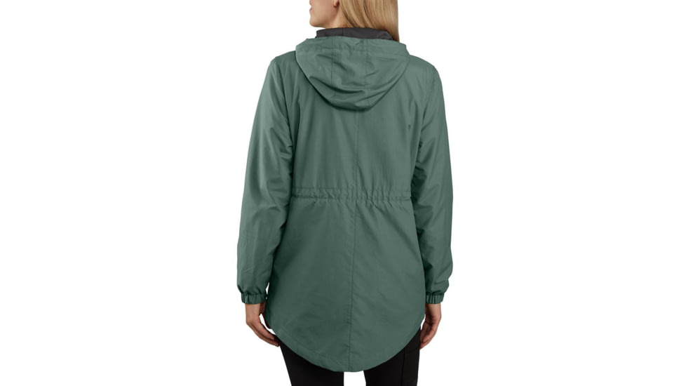 carhartt rain defender hooded lightweight coat for ladies
