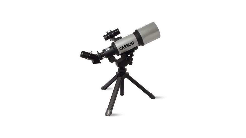 Carson Sky 70mm Short Tube Wide Angle Refractor Telescope SV-350 | Free Carson Sky 70mm Short Tube Wide Angle Refractor Telescope