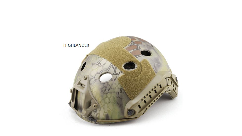 Chase Tactical Bump Helmet Non Ballistic, Highlander, One Size, CT-BUMP1-HL