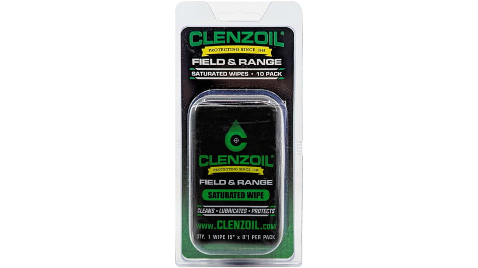 Clenzoil Field &amp; Range Single Wipe Multi-Pack, 10 Wipe Packets, 4416