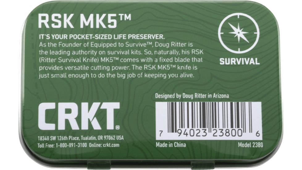 CRKT Ritter RSK Mk5 Knife 2380