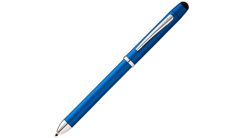 Cross Tech3+ Multifunction Pen - Black and Red Pen, Pencil, Stylus, Metallic Blue AT00908