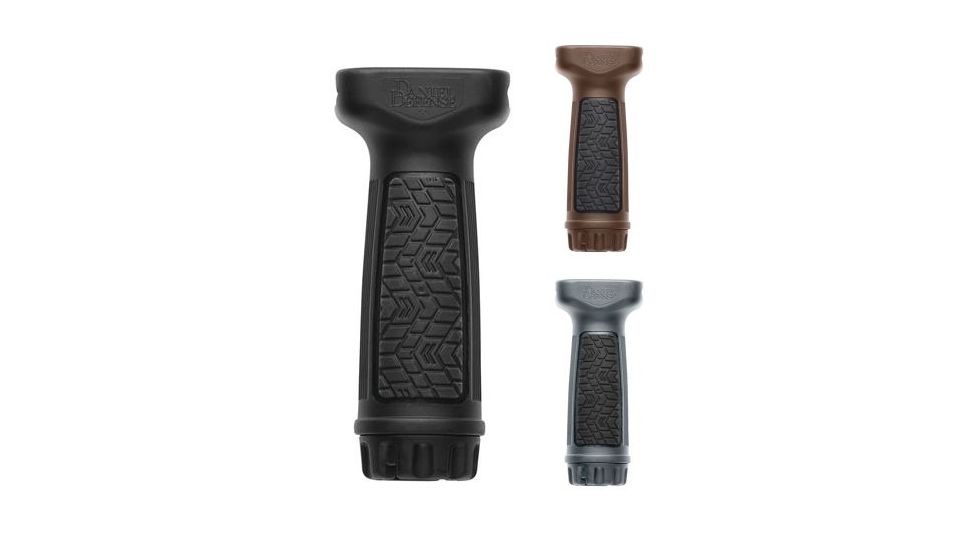 Daniel Defense Vertical Foregrip With Soft Touch Rubber Overmolding, Black, Mil Spec+, Tornado