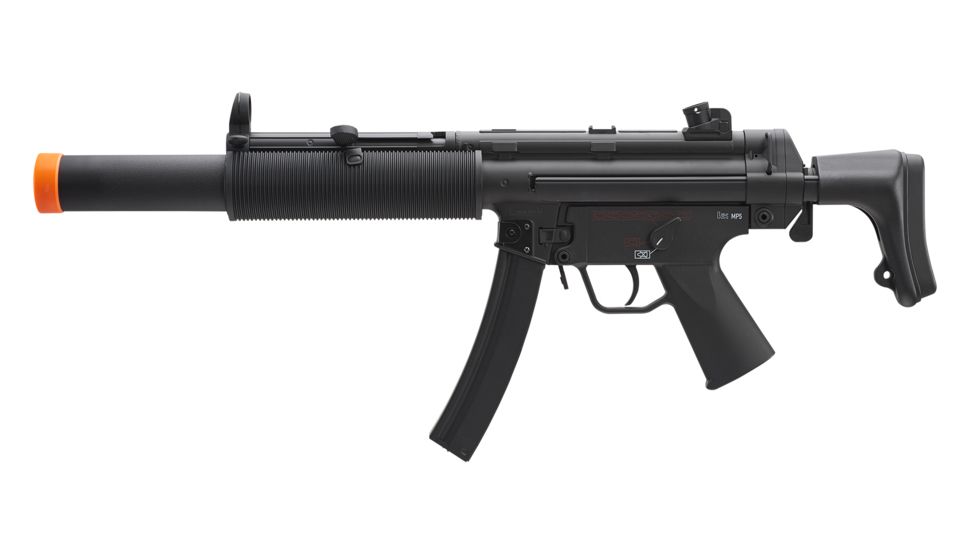 Elite Force H&amp;K MP5 SD6 Airsoft Gun w/2 200-Round 6mm Magazines, Black, 2275053
