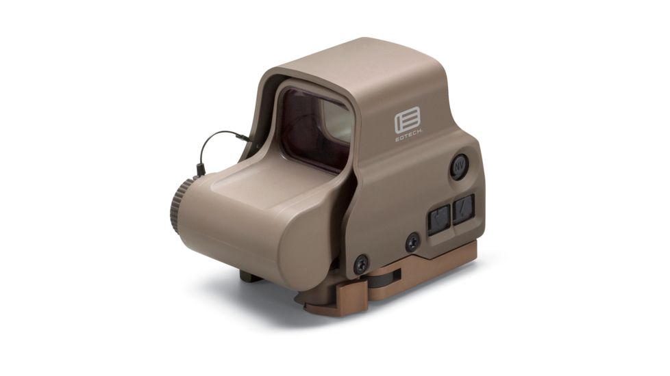 EOTech HWS EXPS 3 Circle Red Dot Sight, 2 Dot Reticle, w/ Standard, Tan, EXPS3-2TAN