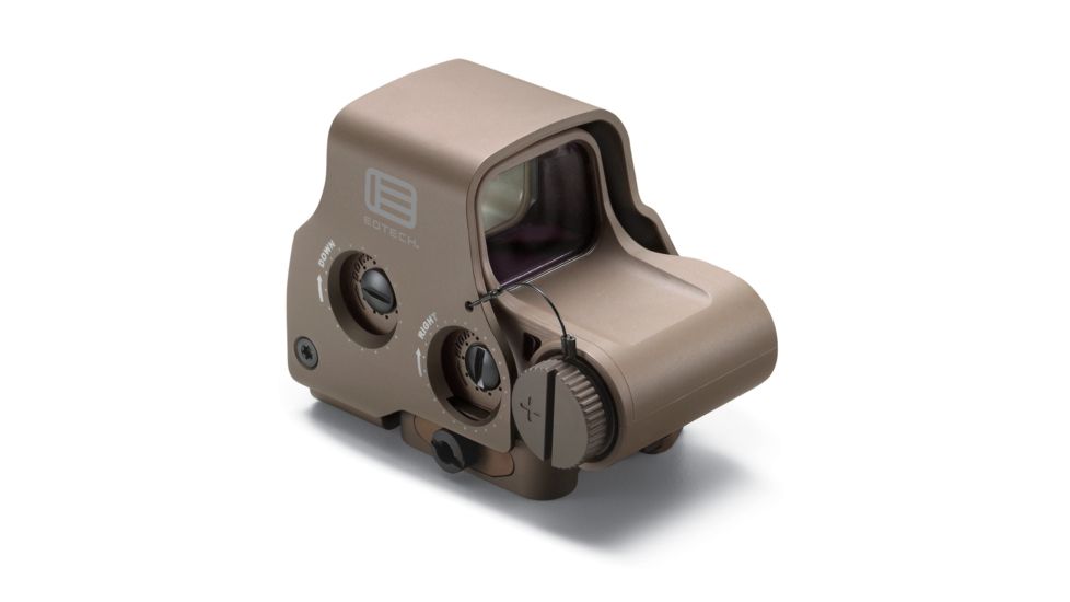 EOTech HWS EXPS 3 Circle Red Dot Sight, 2 Dot Reticle, w/ Standard, Tan, EXPS3-2TAN