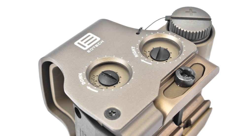 EOTech HWS EXPS 3 Circle Red Dot Sight, 2 Dot Reticle, w/ Standard, Tan, EXPS3-2TAN