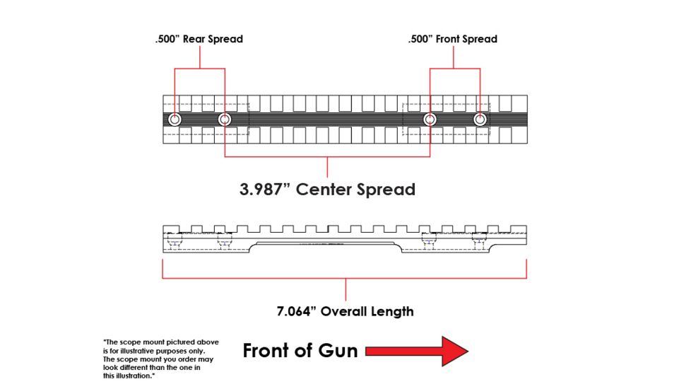 Evolution Gun Works Picatinny Scope Mount, Savage Up to 25 Off 4.8