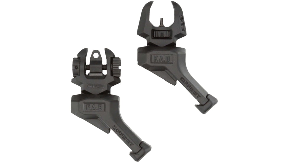 Fab Defense Offset AR15 Iron Sights