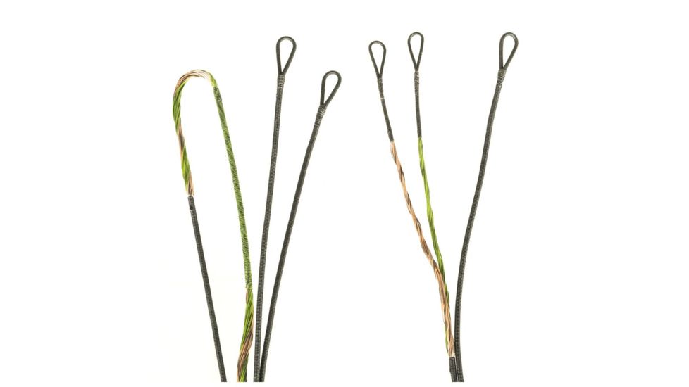 First String Premium String Kit, Green/Brown Hoyt Spyder30 3Cam 5228-02-0300143