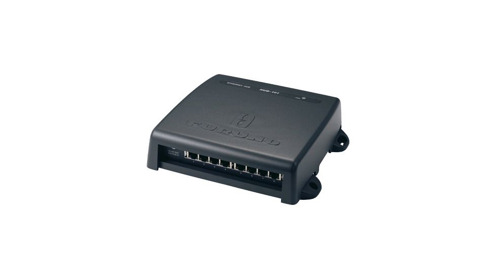 Furuno Ethernet Hub for NavNet 3D, Black FUR-HUB101