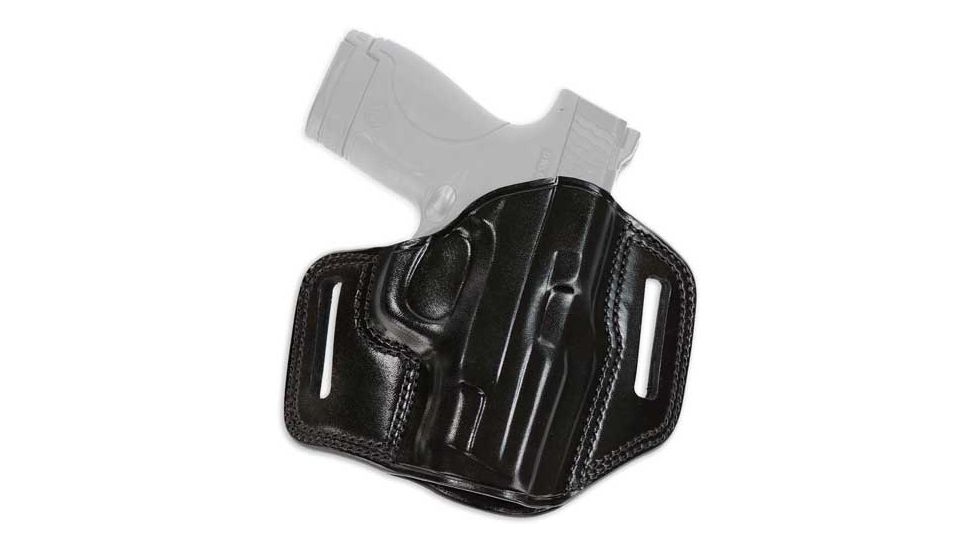 Galco Combat Master Belt Leather Holster, Black, Ruger LC9,SCCY,CPX-3,Right Hand CM636B