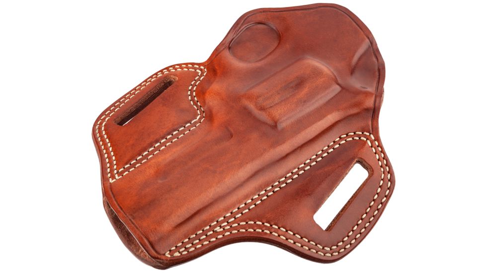 Galco Combat Master Concealment Holster - Right Hand, Tan, S&amp;W K Fr 4 in., Ruger 4 in. and Taurus 4 in. CM114