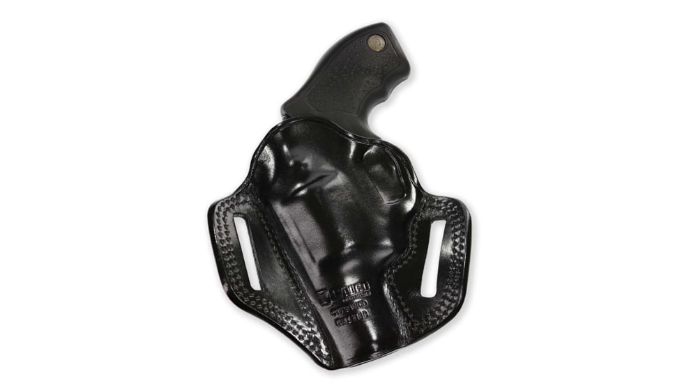 Galco Combat Master Concealment Leather Holster - Right Hand, Black, Colt 2 1/2 in. and S&amp;W 2 1/2 in. CM102B