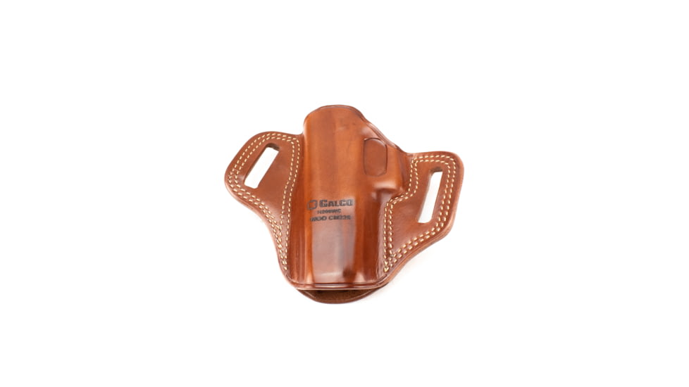 Galco Combat Master Concealment Leather Holster - Right Hand, Tan, For Glock 20/21/37 CM228