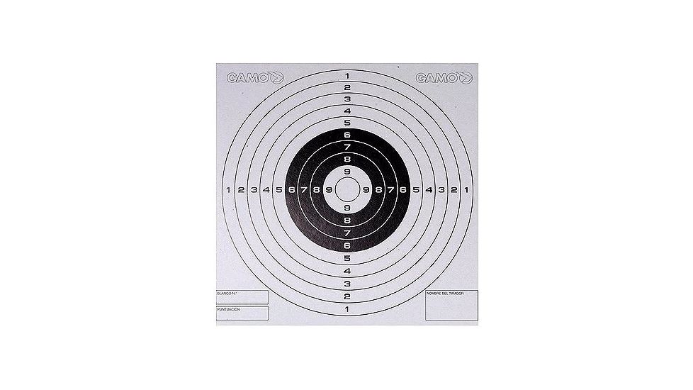 gamo air rifles paper targets 100 pack free shipping over 49