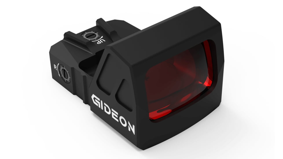 Gideon Optics Rock Reflex Sights, 3 MOA Green Dot Reticle, Black, RK10GN