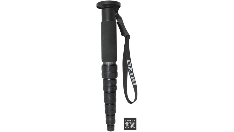 Gitzo Series 5 Traveler Carbon 6X Monopod 6 Section with GLock