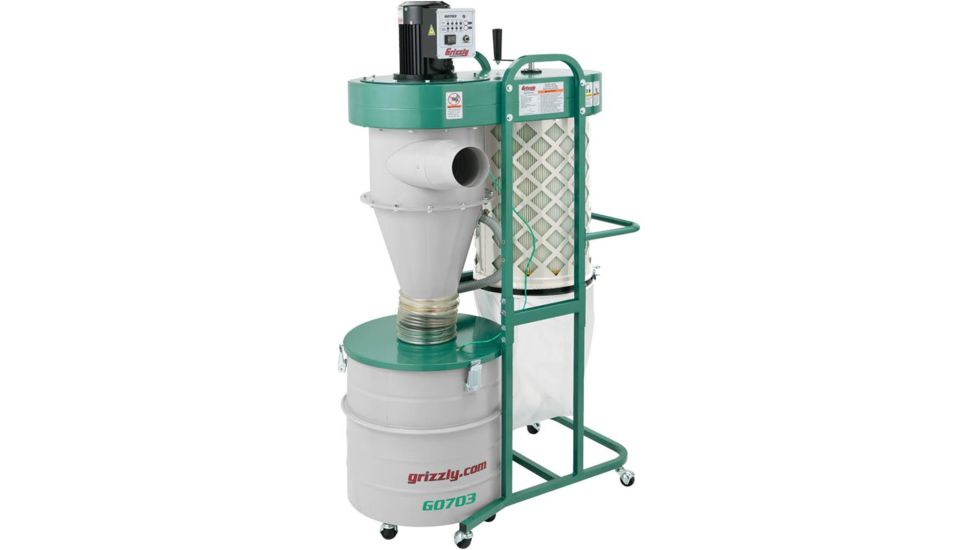Grizzly Industrial 2 Stage Cyclone Dust Collector