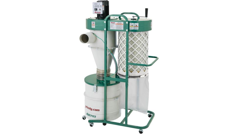 Grizzly Industrial 2 Stage Cyclone Dust Collector
