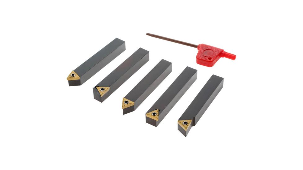 Grizzly Industrial TCMT Carbide Insert Turning Set | w/ Free Shipping