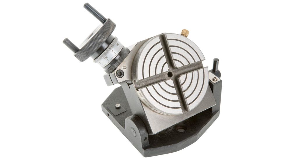 Grizzly Industrial 4in. Rotary Table w/ Tilting Base H7578