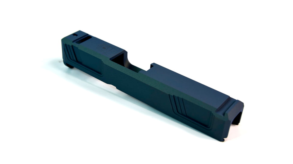 Gun Cuts Raider Slide for Glock 26, No Optic Cut, Northern Lights, GC-G26-RAI-NLI-NO