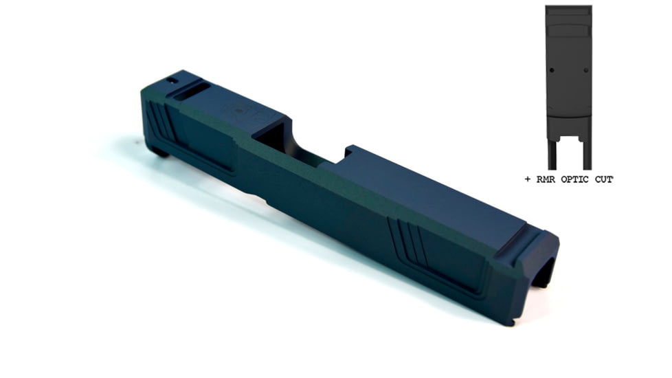 Gun Cuts Raider Slide for Glock 26, Optic Cut, Northern Lights, GC-G26-RAI-NLI-RMR